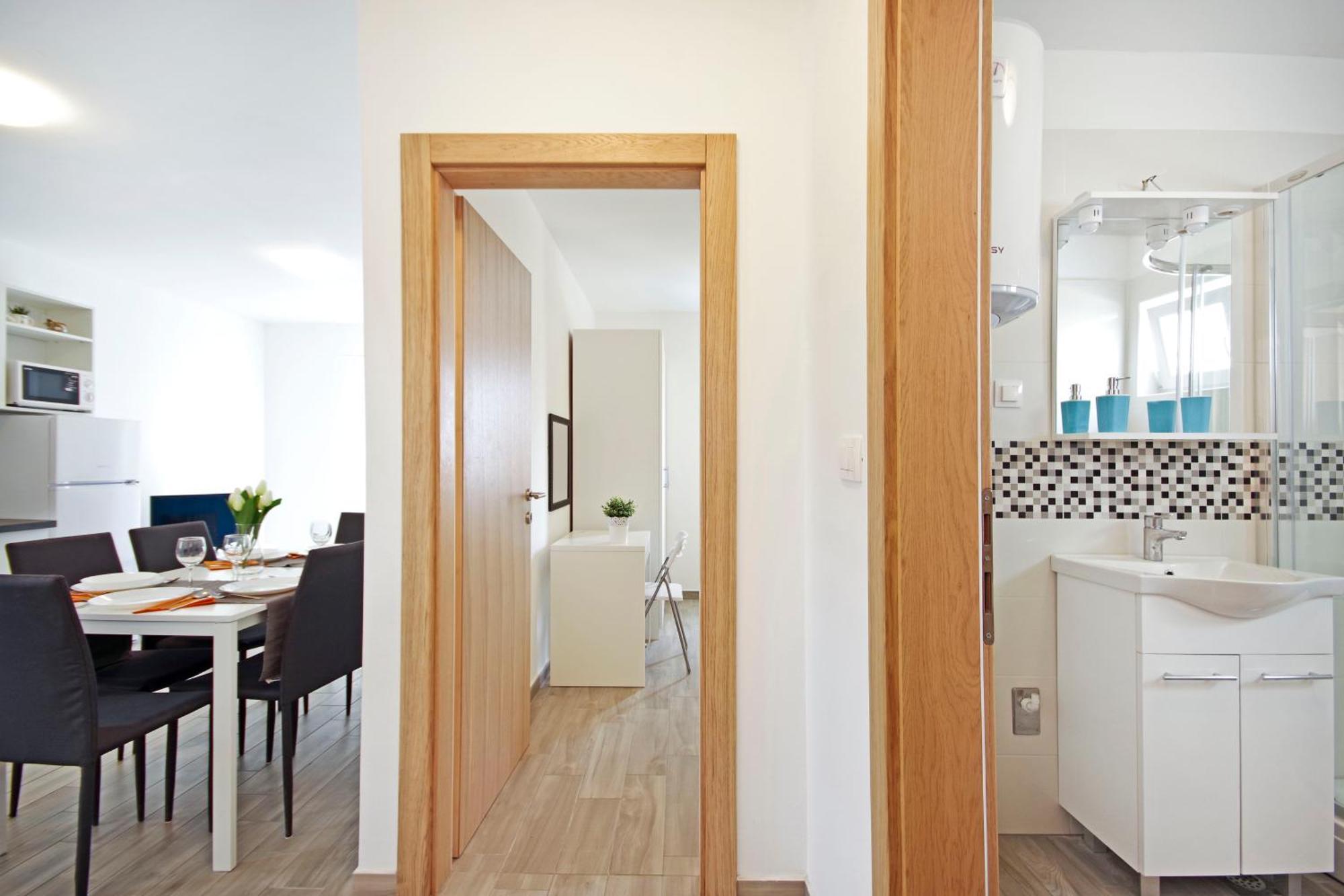 Apartments Frado Novalja Eksteriør billede